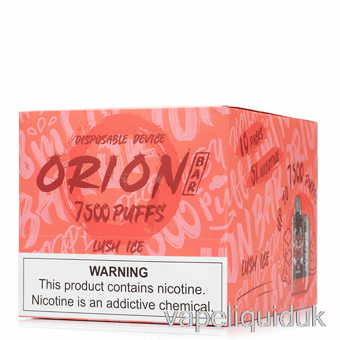 [10-Pack] Lost Vape Orion Bar 7500 Disposable Vape Liquid